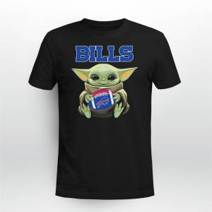 BUFFALO AMERICAN FOOTBALL TEAM T SHIRT BABY YODA SHIRT