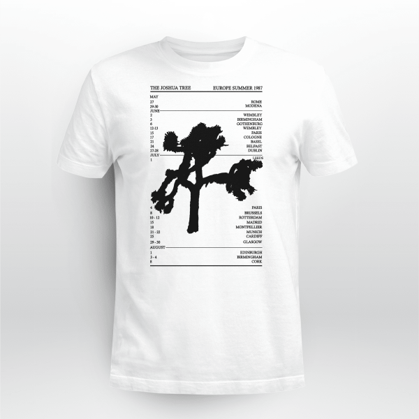 Vintage 1987 U2 Joshua Tree Tour