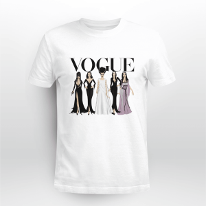Vogue Horror Morticia Addams Vampira Lily Munster Morticia Addams and Elvira