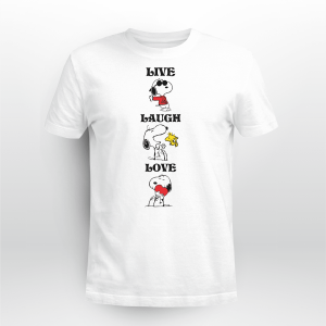 Peanuts Snoopy Dog Charlie Brown WoodStock Funny BLACK