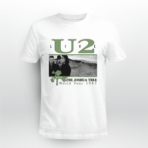 Very Rare U2 The Joshua Tree World Tour Vintage shirt