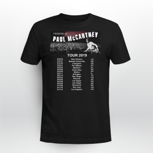 Paul McCartney Shirt 2019 Freshen Up Concert Tour_sau
