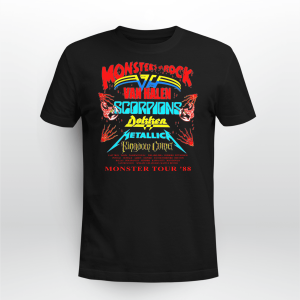1988 MONSTERS TOUR 88 MONSTER OF ROCK TOUR