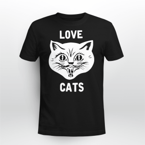 The Cure Love Cats T Shirt