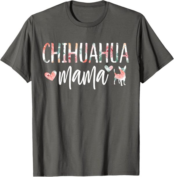 Chihuahua Mama Dog Lover for Mom Cute for Women Owner Puppy T-Shirt - Image 5