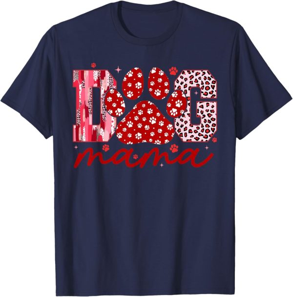 Dog Mama Dog And Cat Mom Furmama Mothers Day Women Girl T-Shirt - Image 2