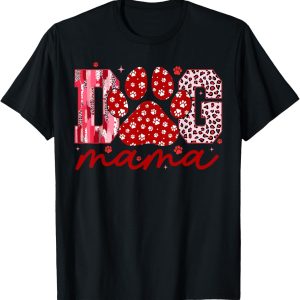 Dog Mama Dog And Cat Mom Furmama Mothers Day Women Girl T-Shirt