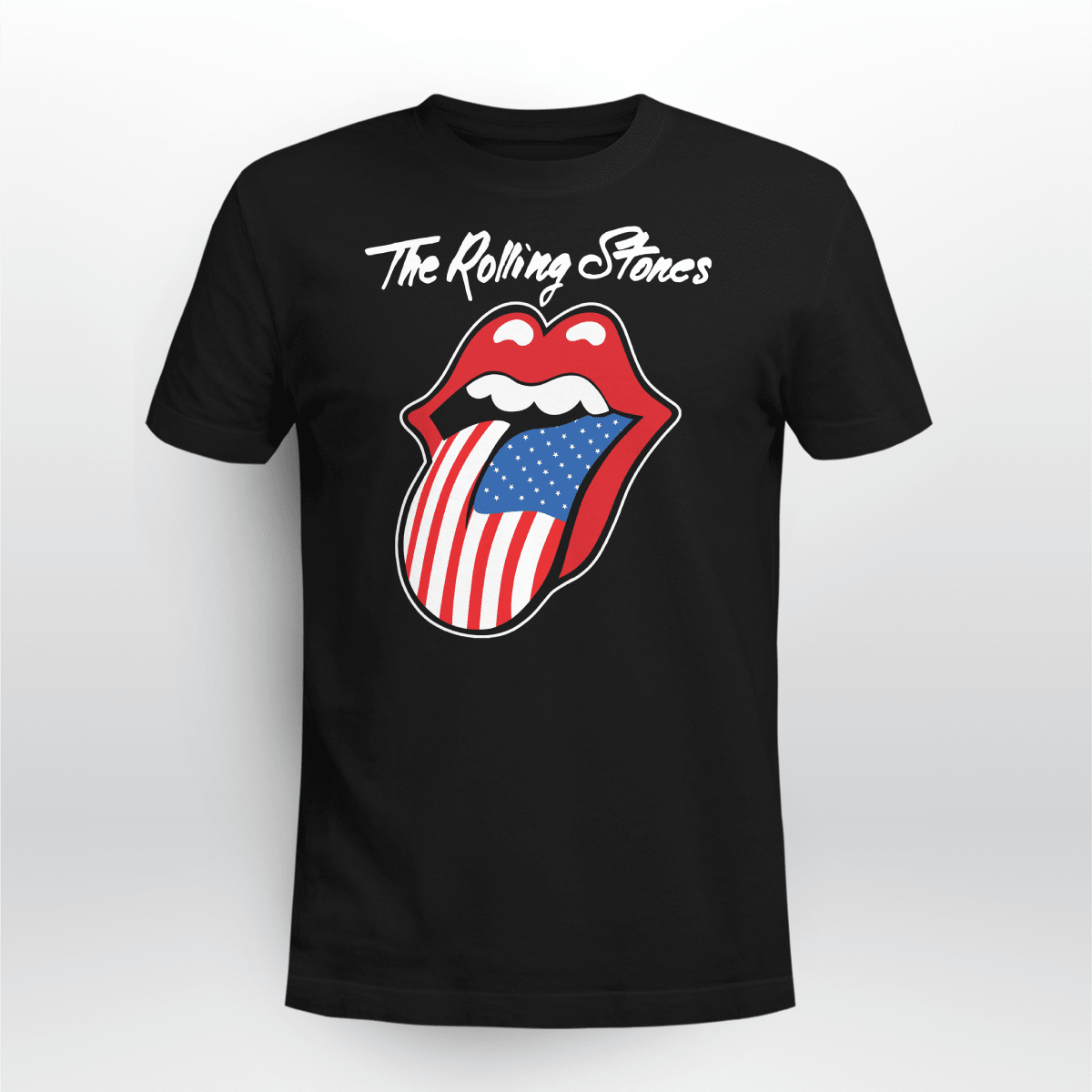 Rolling Stones Shirt 1981 North American tour FONT
