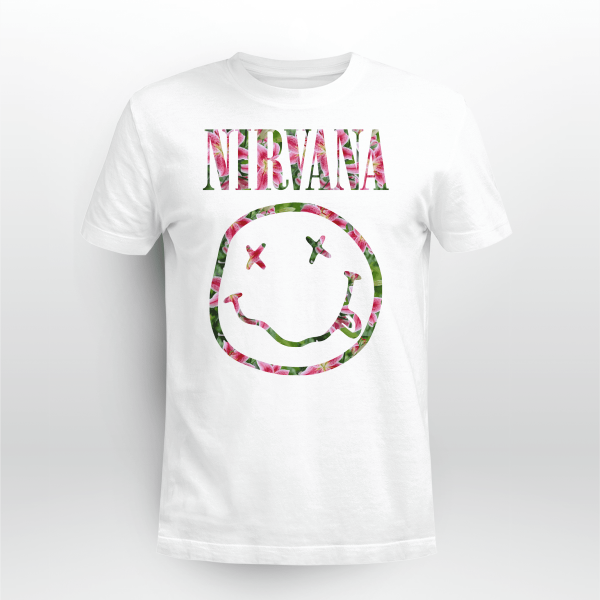 Nirvana Floral Smiley Face