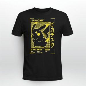 PIKACHU PROFILE GOLD CARD LOGO