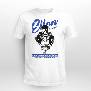 ELTON DODGER STADIUM LOS ANGELES 1975