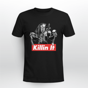 Predator Killin It Holding Skulls