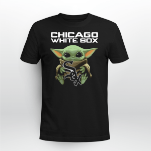 BABY YODA HUG CHICAGO SOX