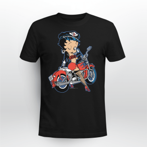 Rare 90s Betty Boop Vintage motorcycle