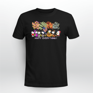 HAPPY EVERYTHING TEE SNOOPY