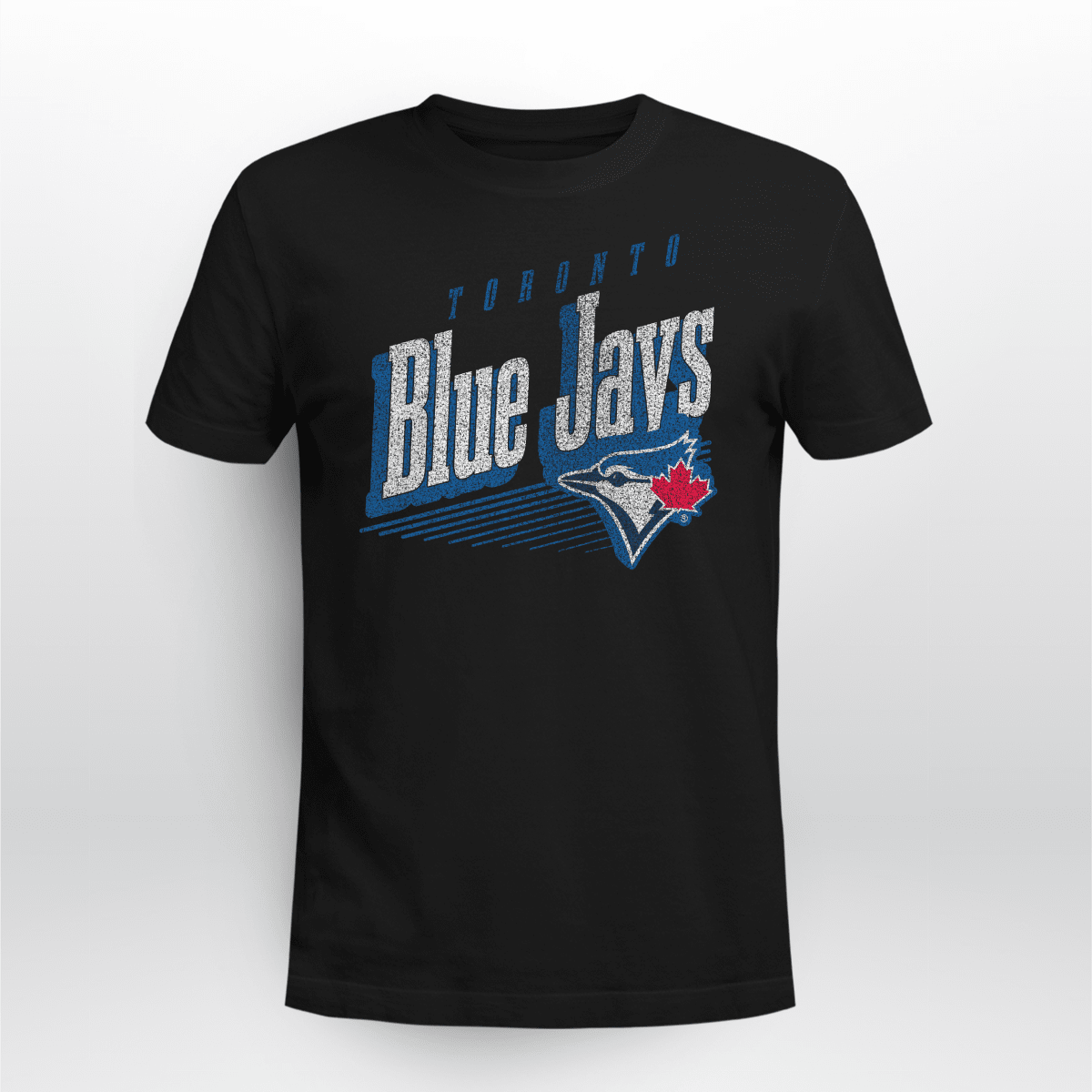 COMBINE A VINTAGE LOOK AND YOUR TORONTO BLUE JAYS FANDOM WITH THIS WINNING STREAK