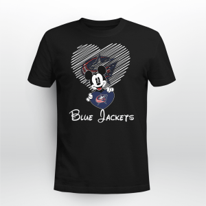 COLUMBUS BLUE JACKETS MICKEY LOVES