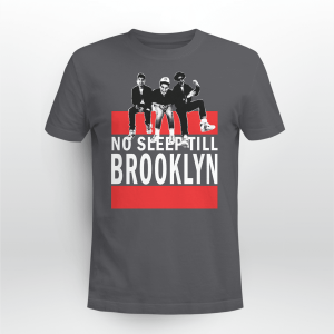 THE BEASTIES NO SLEEP TILL BROOKLYN HIP HOP TRIO UN white