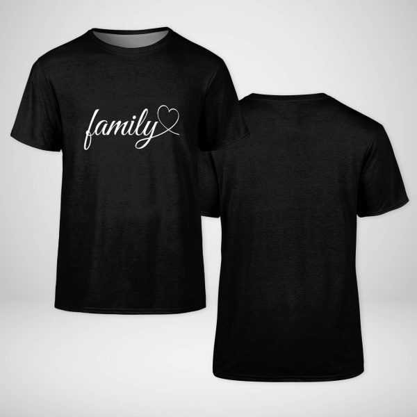 I Love Family T-shirt
