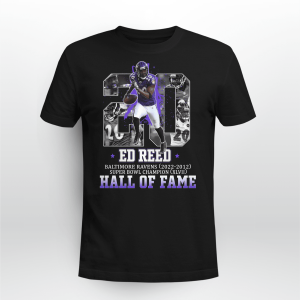 Ed-Reed 20 Baltimore Football Champion Honor Fame Player Jersey