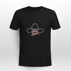 STONSTAIN Mens Cotton Black George Strait Inspired