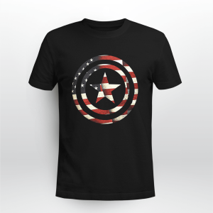 Captain America Flag Shield