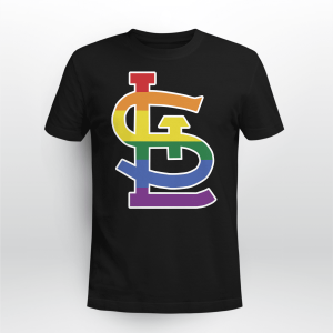 CARDINALS PRIDE MONTH RAINBOW LOGO