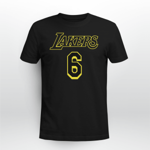 6 LEBRON JAMES LOS ANGELES LAKERS