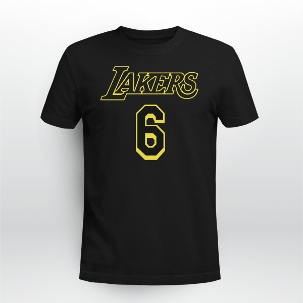 6 LEBRON JAMES LOS ANGELES LAKERS