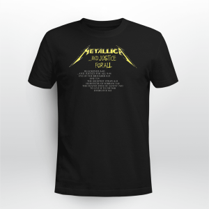 Metallica and Justice for All TS